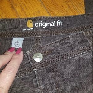 Brown Carhartt Pants/Jeans